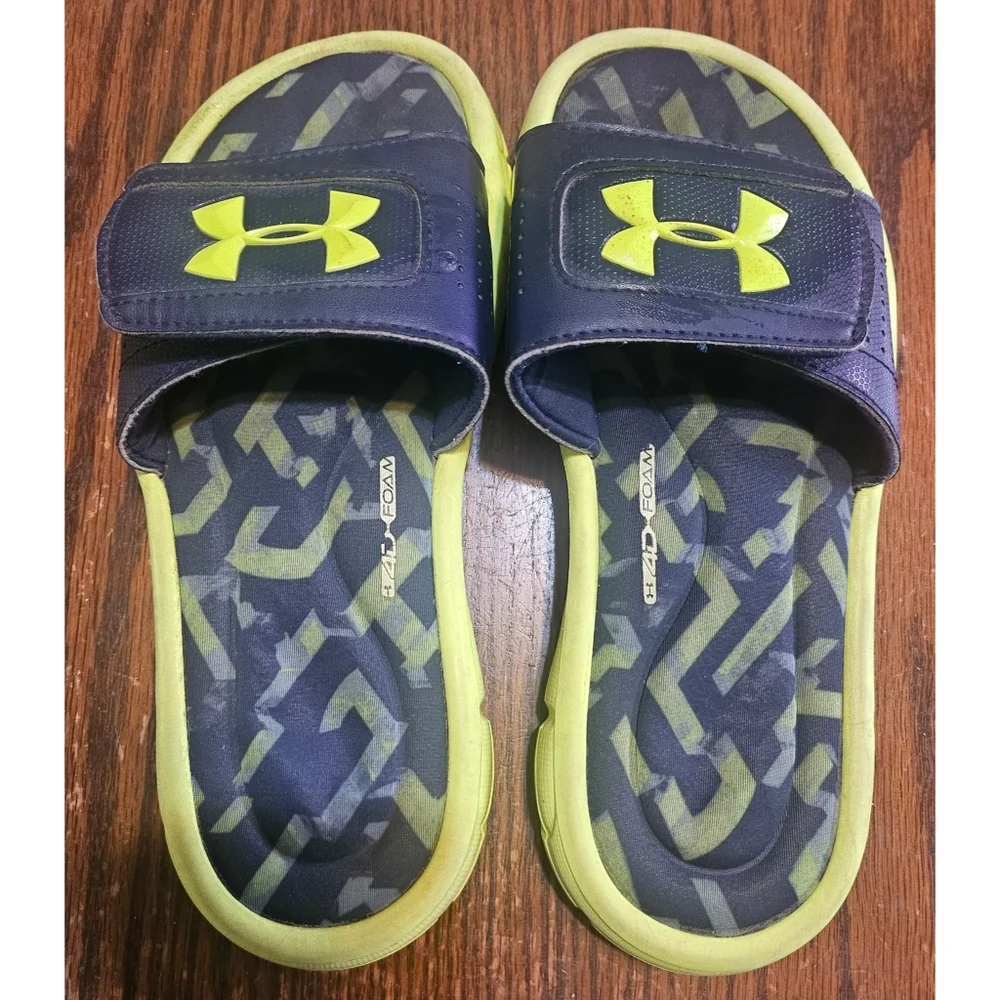 Under Armour Youth 4D Foam Slide Sandals
